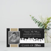 Classe de [ANNÉE] Faire-part de diplôme : taupe (Debout devant)