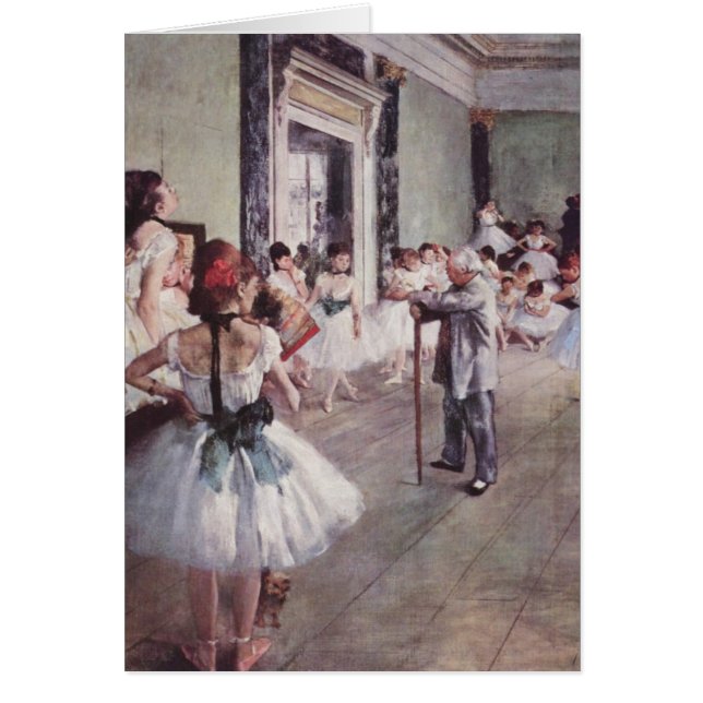 Classe de ballet - Edgar Degas (Devant)