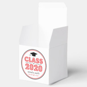 Classe De Ballotins De Diplôme De 2020 (Rouge)