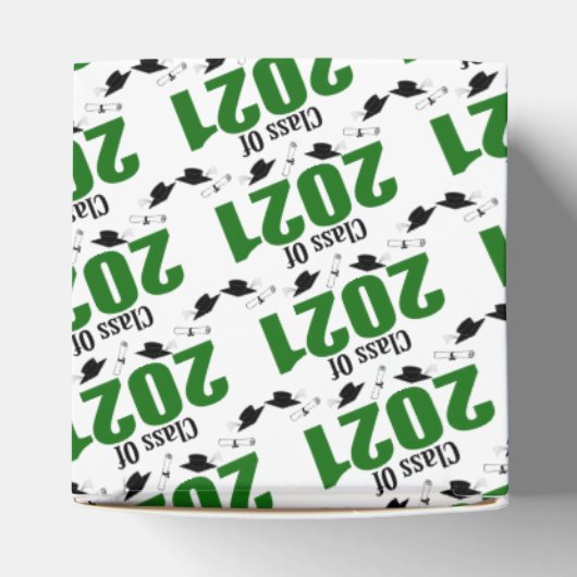 Classe De Ballotins De Diplôme De 2021 (Vert) (Haut)