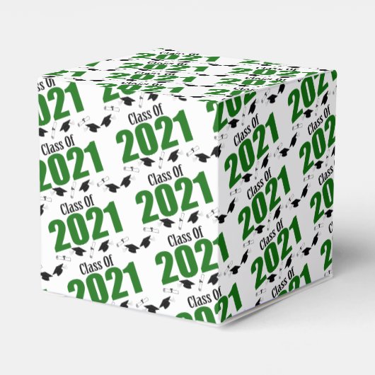 Classe De Ballotins De Diplôme De 2021 (Vert) (Arrière)