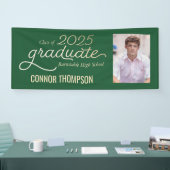 Classe de Bannière de Graduation 2025 avec photo (Salon professionnel)