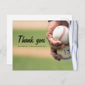 Classe de baseball Simple Sporty Carte postale Mer (Devant / Derrière)