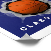 Classe De Basketball De Nuit De 2022 Poster (Coin)