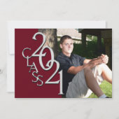 Classe de Bourgogne 2021 - Invitation de diplôme d (Devant)