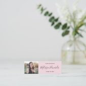 Classe de broussailles moderne de la carte de nom  (Debout devant)