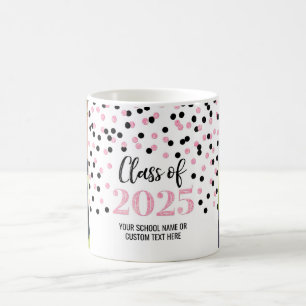 Classe de café rose noir de 2025 Mug