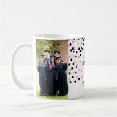 Classe de café rose noir de 2025 Mug (Gauche)
