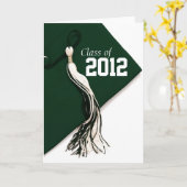 Classe de carte verte de l'obtention du diplôme (Fleur jaune)