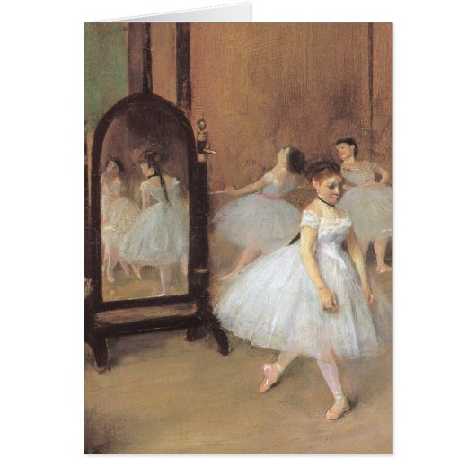 Classe de danse par Edgar Degas, Ballet Vintage (Devant)