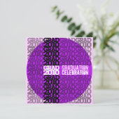 Classe De Diplôme De 2010 Faire-part Violet De Pol (Debout devant)