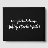 Classe de diplôme de 2021 Livre d'invité (Verso)