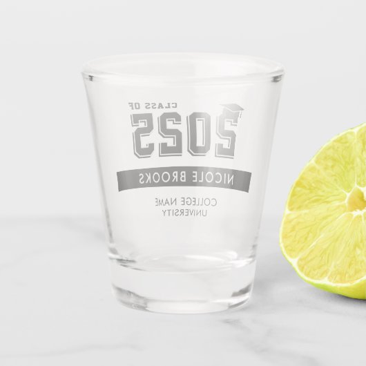 Classe de diplôme de verre à chaud (Dos)