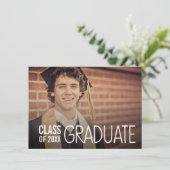 CLASSE DE DIPLÔME INVITATION PHOTO DU PARTI (Debout devant)