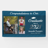 Classe de diplômes de 2021 Bannière Collage de pho (Horizontal)