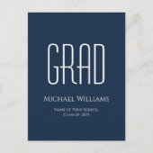 Classe de Faire-part de diplôme 2023 Carte postale (Devant)