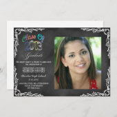 Classe de Faire-part de fin d'études de tableau de (Devant / Derrière)