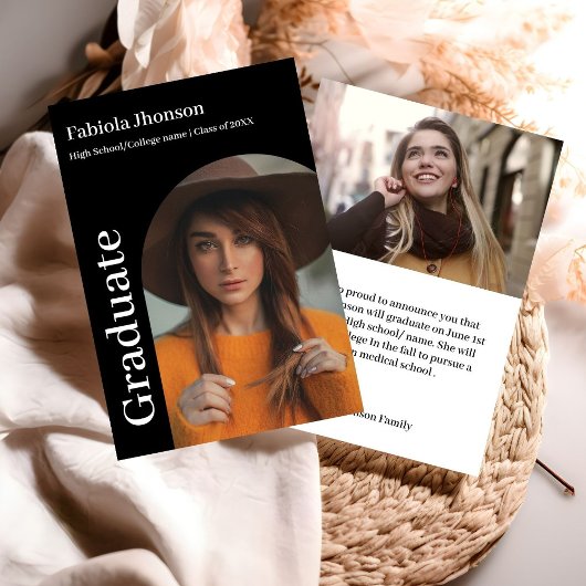Classe de faire-part de graduation 2023