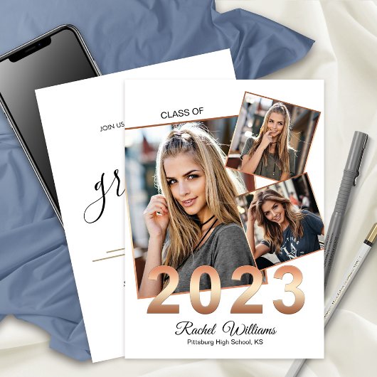 Classe de Faire-part de la fête des diplômés 2023