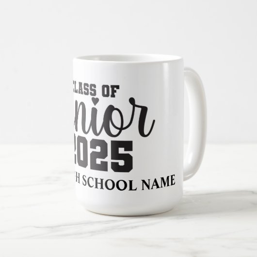 Classe de fierté supérieure de 2025 Mug (Devant droit)