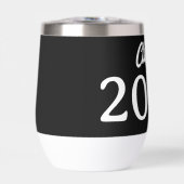 Classe de fin d'études noir et blanc personnalisée (Avant)