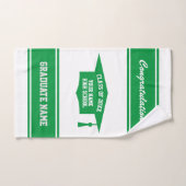 Classe de fin d'études secondaires de casquette de (Serviette à main)