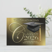 Classe de finesse de 2025 Faire-part de graduation (Debout devant)