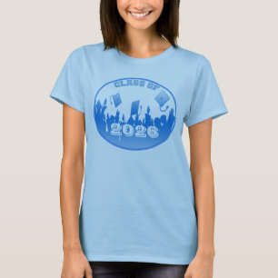 Classe de Graduation Bleue de 2009 2010 T-shirt