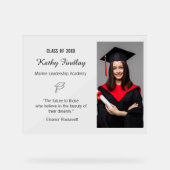 Classe de graduation personnalisée de 2025 Nouveau (Recto)