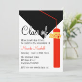 Classe De Invitation De Diplôme De Tassel 2017 (Ro (Debout devant)