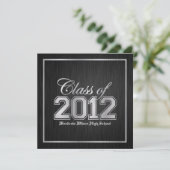 Classe de invitations de diplômes Premium Silver 2 (Debout devant)