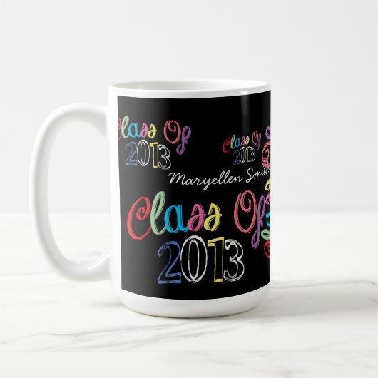 Classe de la tasse 2013 de typographie de tableau (Gauche)
