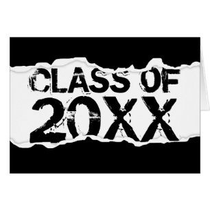 Classe de l'année personnalisable (déchirure de pa