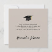 Classe de Merci de graduation photo 2025 (Dos)