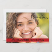 Classe de photo Faire-part d'études secondaires (Devant)