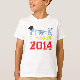 Classe de Pré-Jardin d'enfants du T-shirt 2014