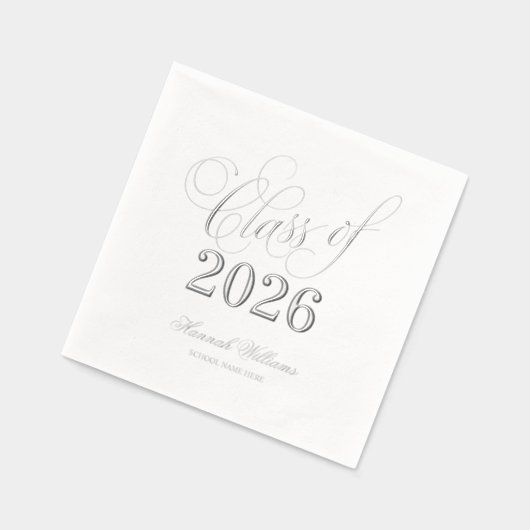 Classe de script de 2025 Graduation Argent (Gauche)