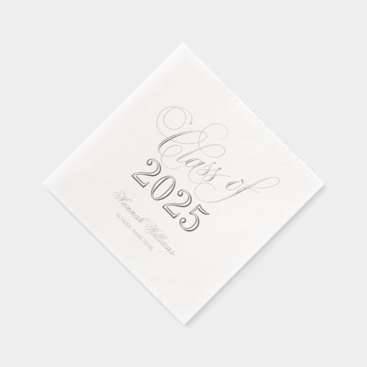 Classe de script de 2025 Graduation Argent (Droite)