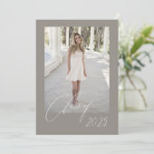 Classe de Script Diplômé Carte 5 Photos (Debout devant)