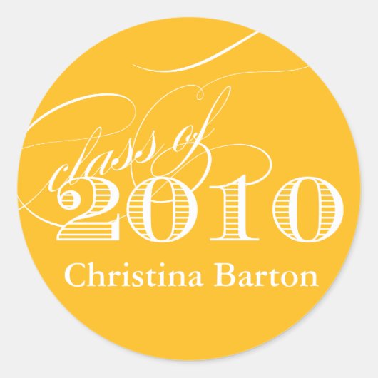 Classe de Sticker 2010 - Customisez-le ! (Devant)