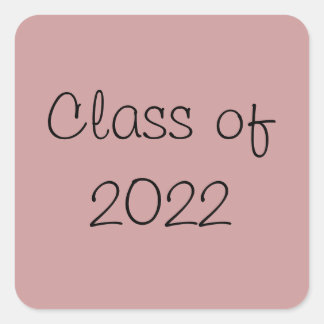 Classe de sticker carré 2022