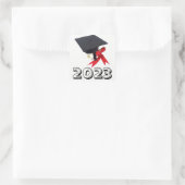 Classe de Sticker Carré blanc 2023 par Janz (Sac)