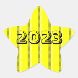 Classe de Sticker étoile jaune 2023 par Janz