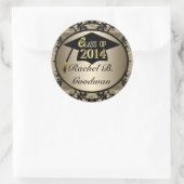 Classe De Stickers Gold Vintage 2014 (Sac)
