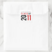 Classe de Stickers Graduation 2011 (Sac)