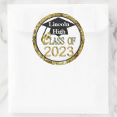 Classe de Stickers Graduation Personnalisée 2023 (Sac)