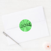 Classe de Stickers Rond 2014 par Janz (Enveloppe)
