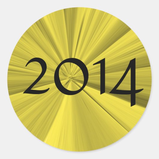 Classe de Stickers Rond 2014 par Janz (Devant)