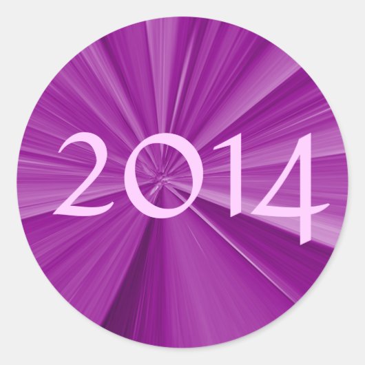 Classe de Stickers Rond 2014 par Janz (Devant)