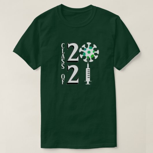 Classe De T-Shirt 2021 (Design devant)